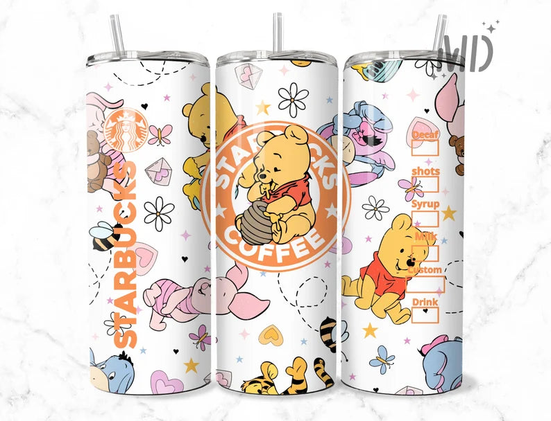 BABY FRIENDS WINNIE POOH TUMBLER 20oz